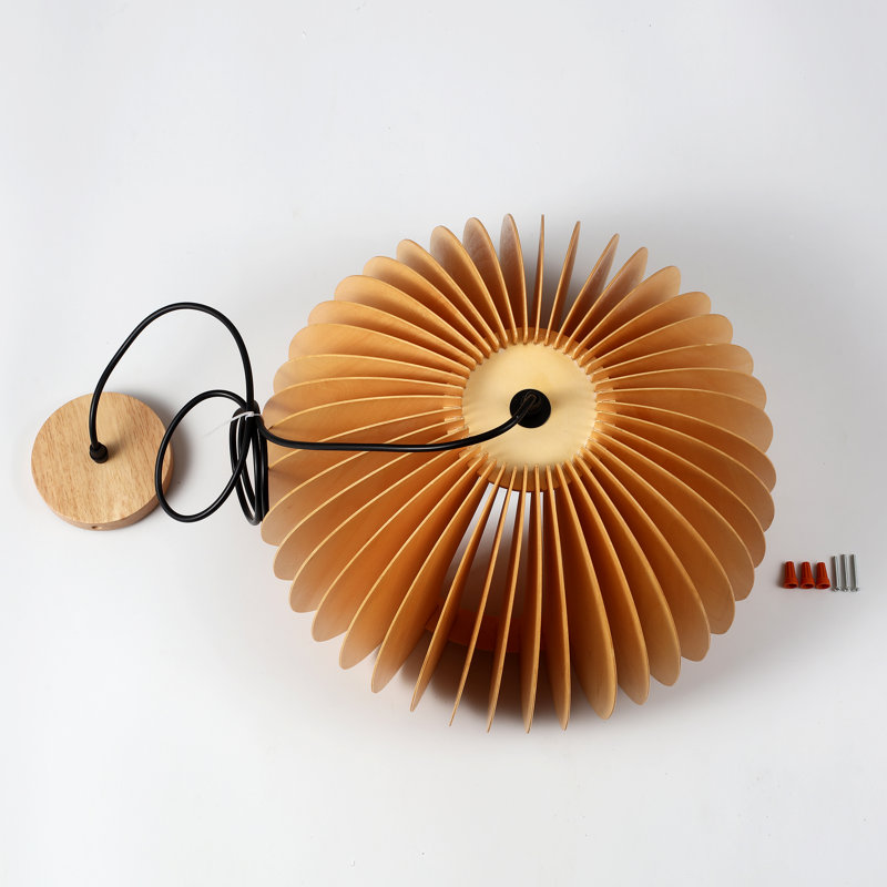 Wrought Studio™ Yingst Harukazu 1 - Light Black/Brown Single Wrought Studio™ Yingst Harukazu 1 - Light Black/Brown Single